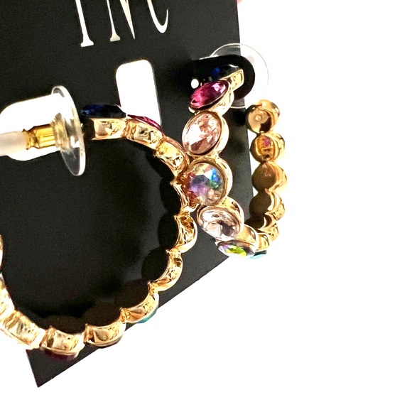 Stunning Multi colored INC Earrings. - Picture 3 of 5